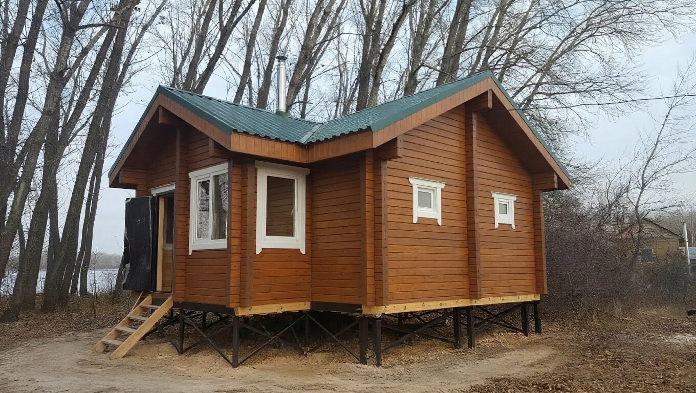 Баня из бруса и бревна под ключ в Самаре