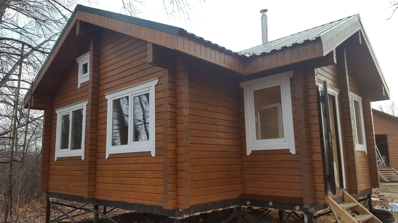 Баня из профилированного бруса